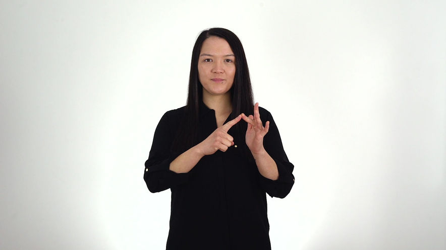 BSL Sign for I